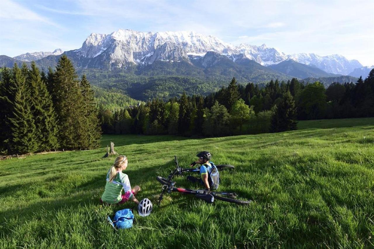 Ferienwohnung Alpenwelt Wallgau Zewnętrze zdjęcie